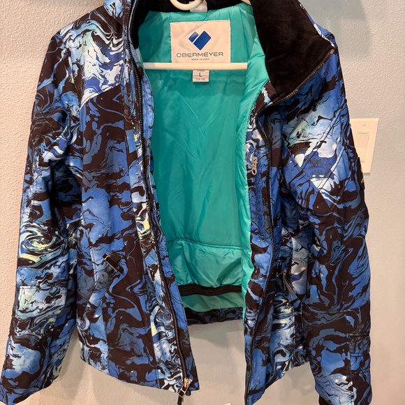 Obermeyer Rayla Insulated Ski Jacket Girls size Teen L 14-16 - Picture 4 of 6
